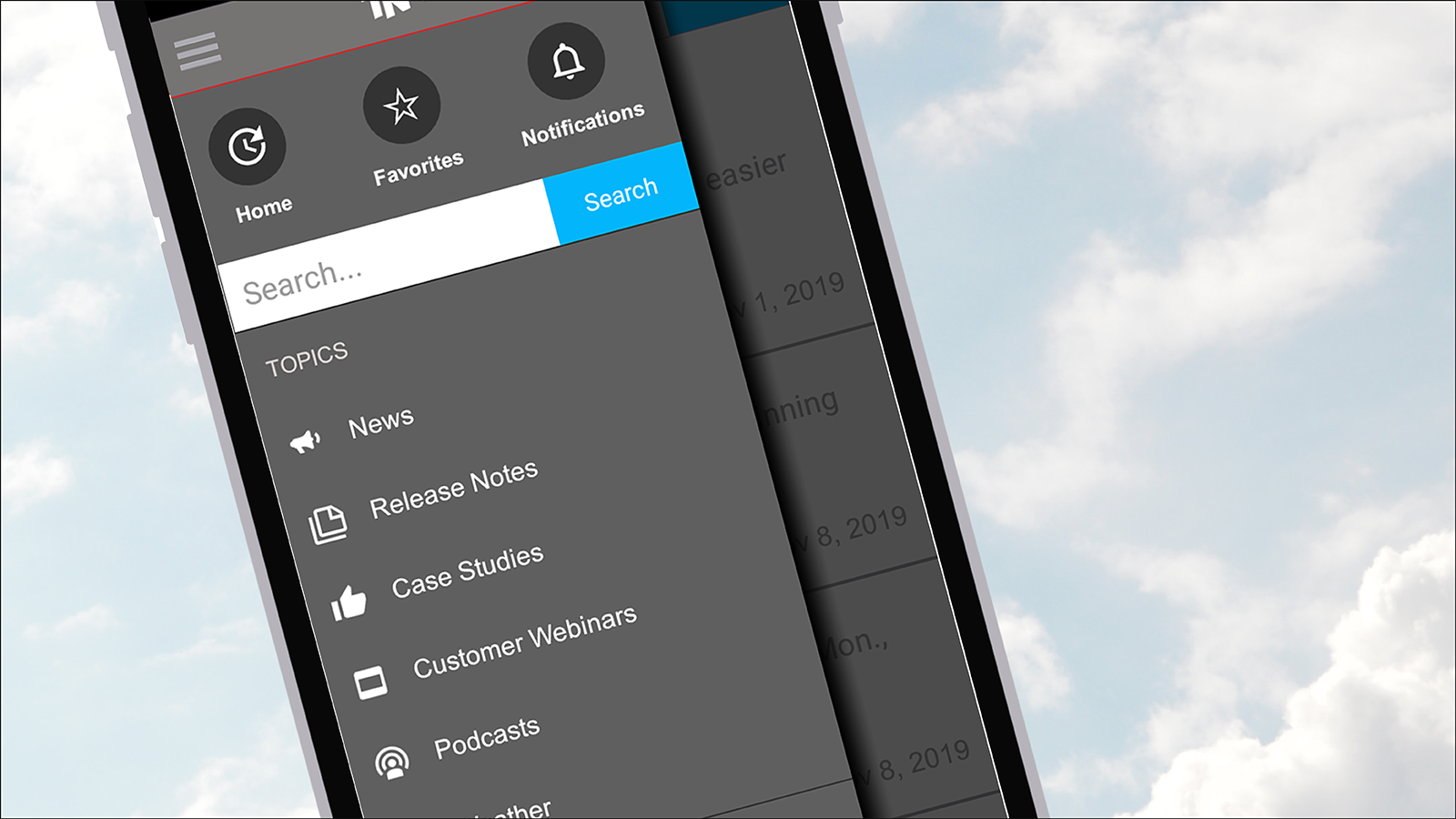 Now app Search